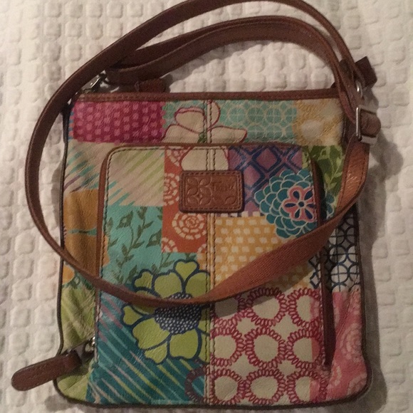 Fossil Purse- Leather Crossbody - Picture 3 of 3